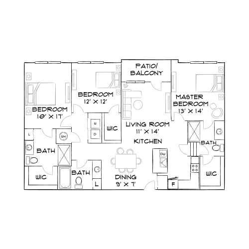 Lux at Sorrel - Jacksonville, FL - Diagram